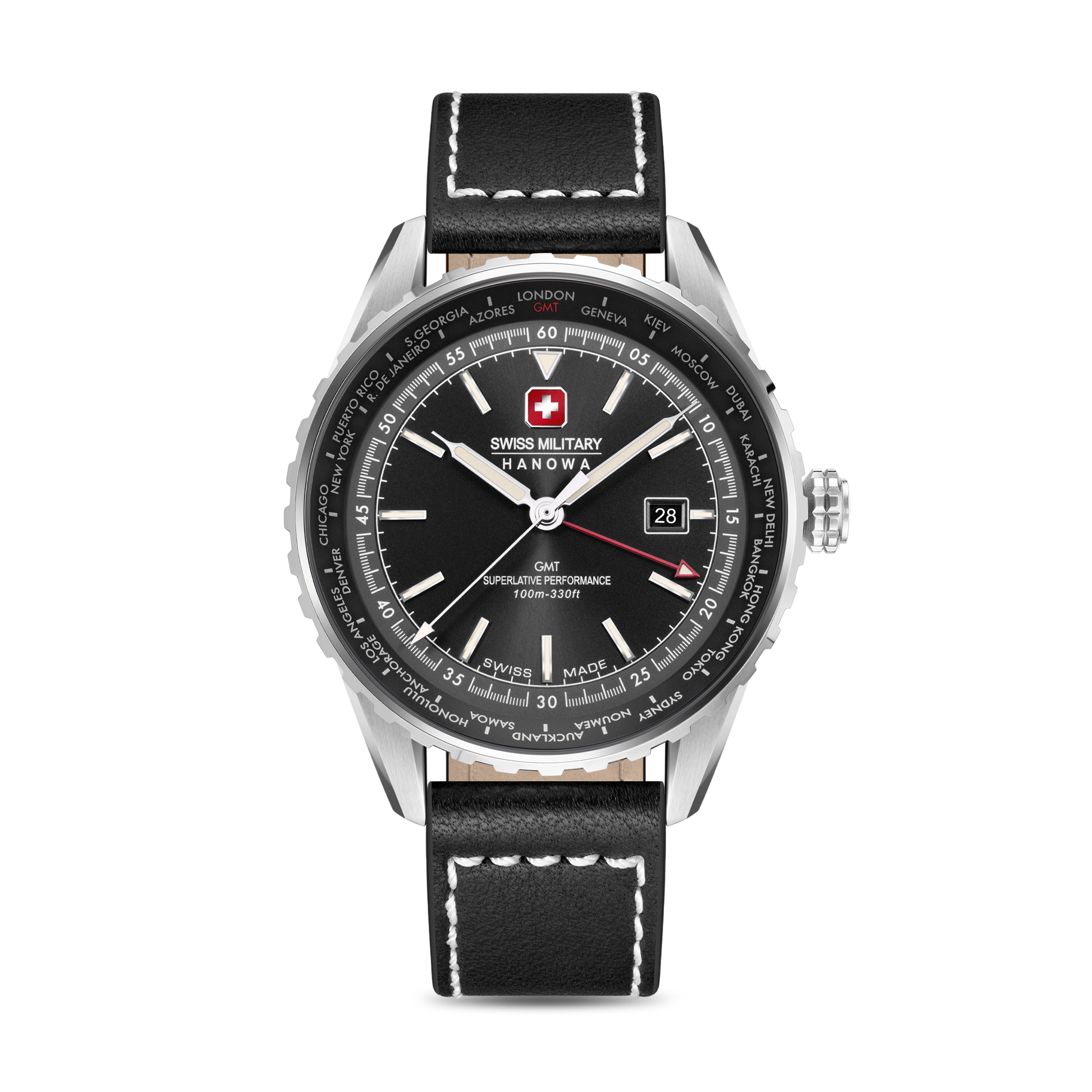 AFTERBURN GMT Swiss Military Hanowa