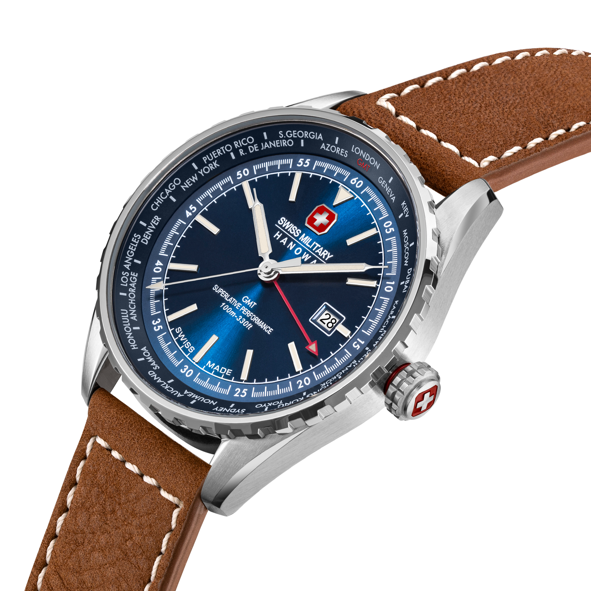 Swiss military hanowa gmt hotsell