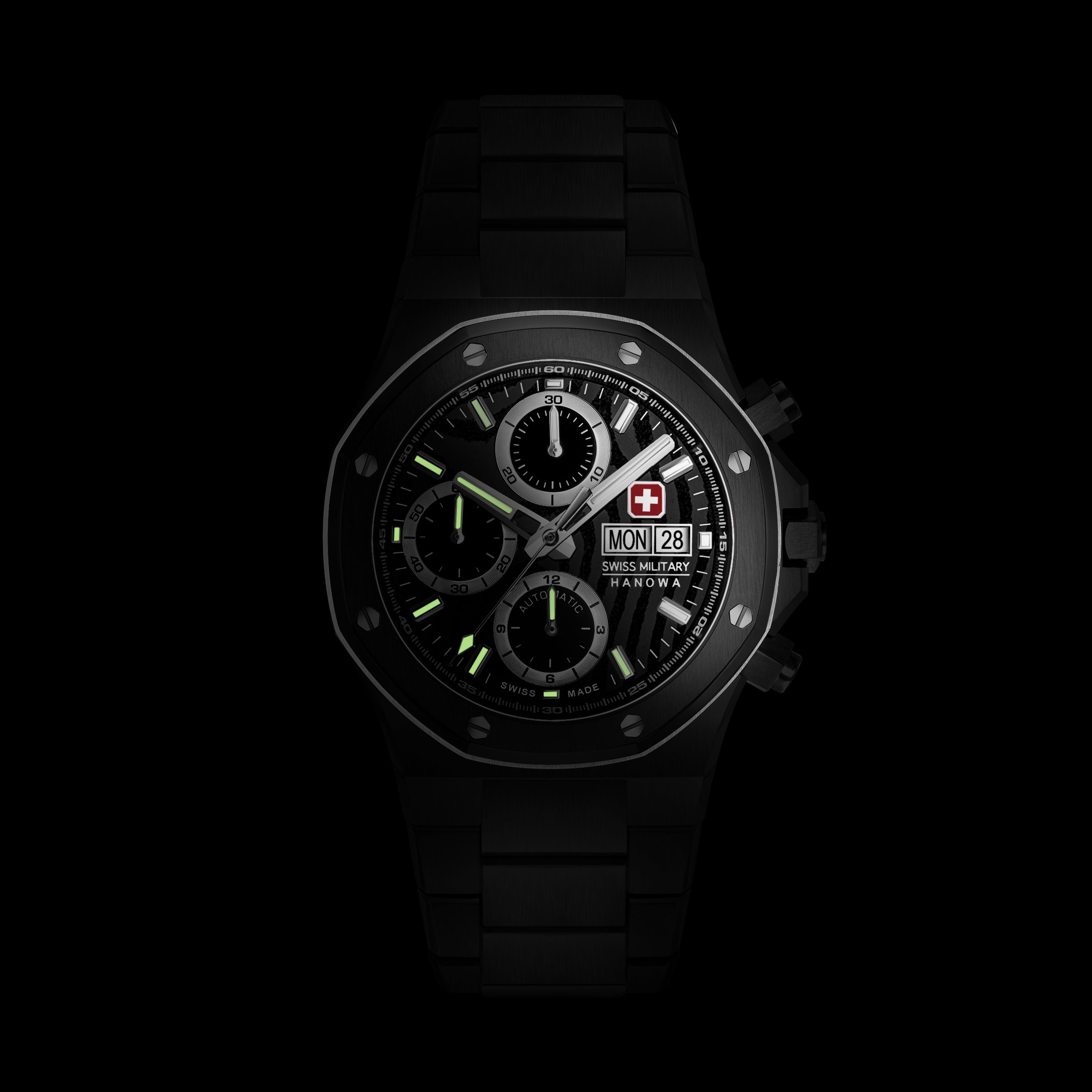 DAMASK LEGENDS IRONBLACK – Swiss-Military-Hanowa
