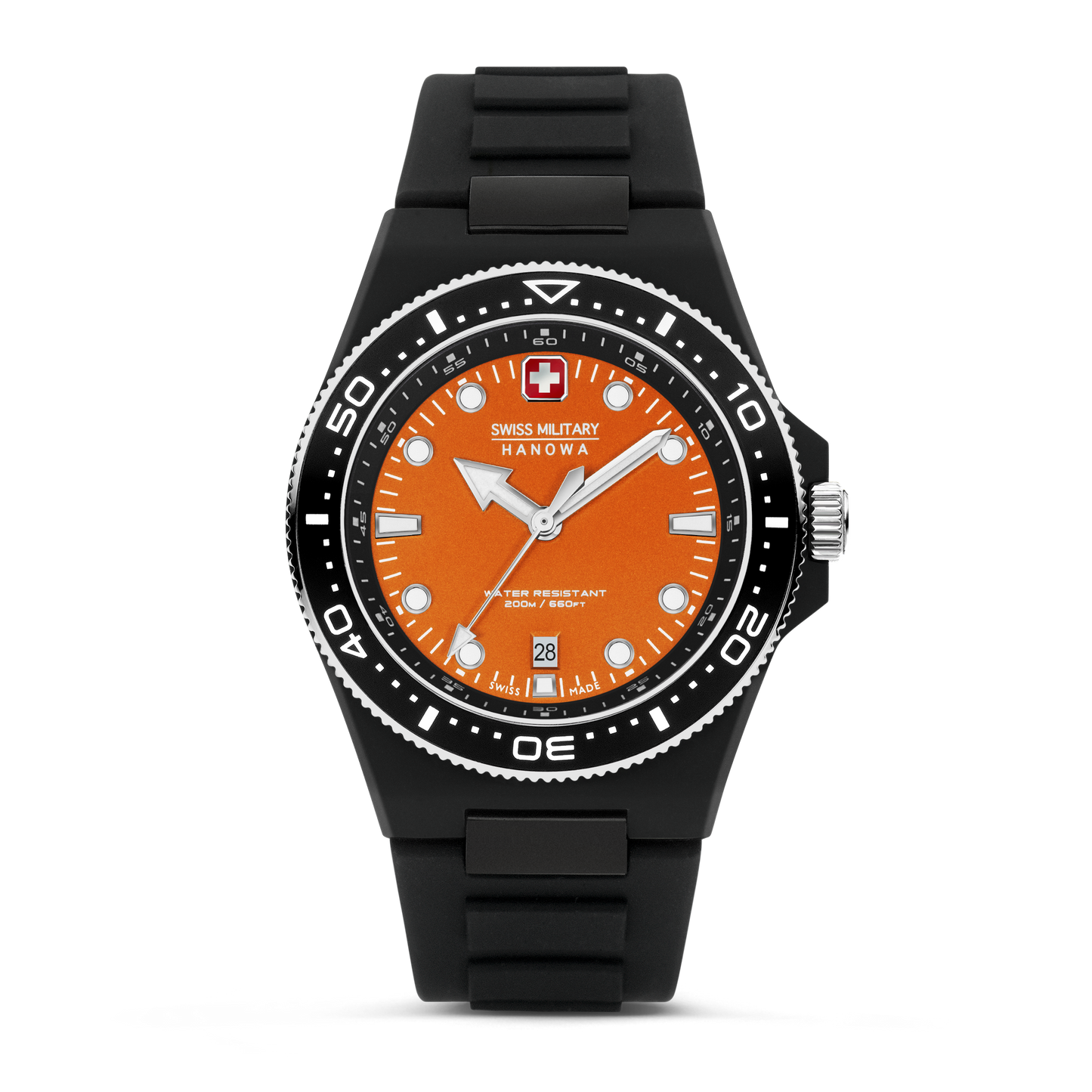 Swiss military hanowa sales orange