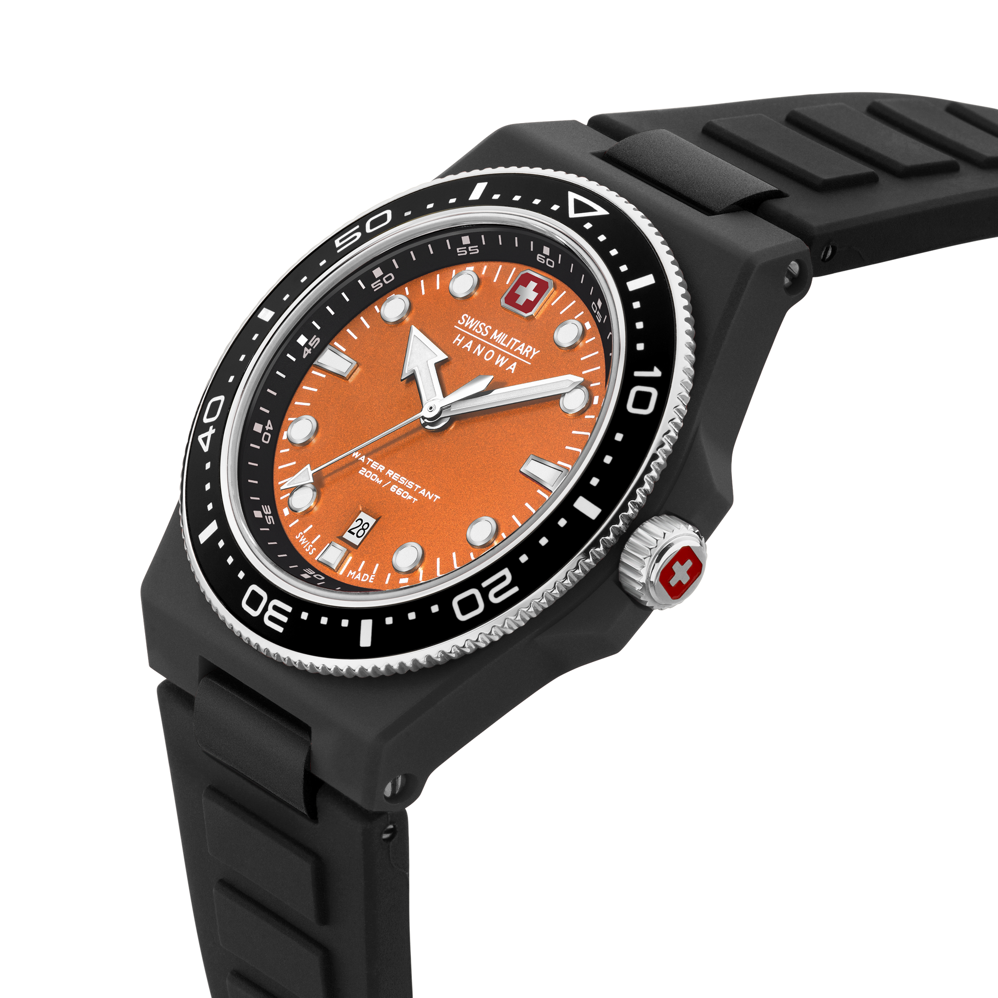 Swiss military hanowa divers watch hotsell